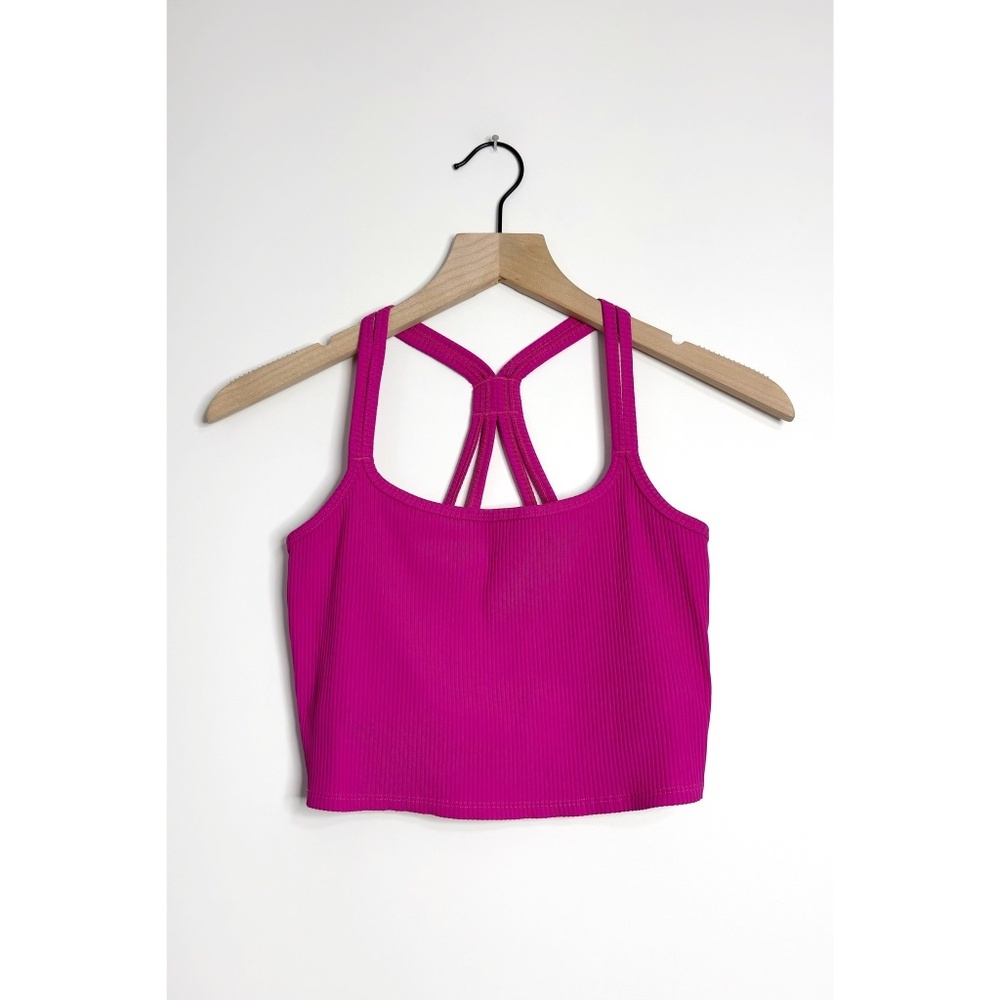 CARBON38 Ribbed Cami Bra